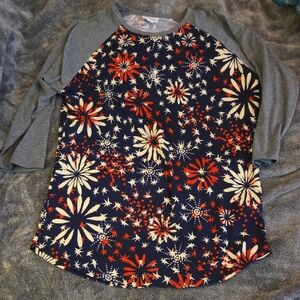 LuLaRoe Randy Starry Pattern Top